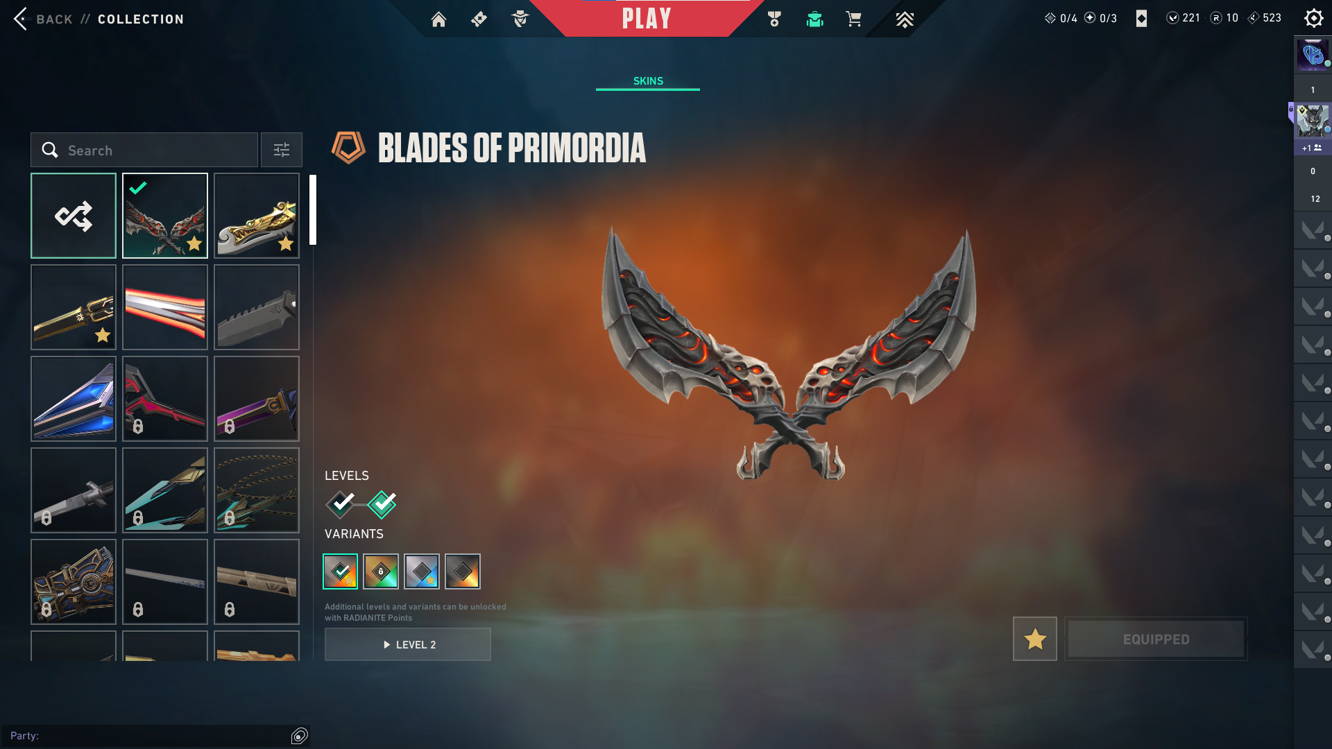 НАВСЕГДА! EU | 50 Скинов | Champions 2025 Bundle | Клинки Примордии | Vandal Эмондир